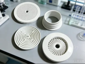 氮化硼绝缘隔热定位环（法兰/垫圈/垫片/异形件，可定制） / Boron Nitride insulating & thermal spacer ring (flange/washer/gasket, custom)