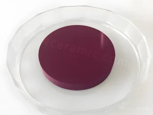 六硼化镧LaB6溅射靶材实心无背板，热压致密成型 | LaB6 monolithic unbonded sputtering target