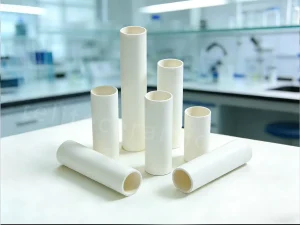 氮化硼套管, 氮化硼绝缘管, 氮化硼保护管, BN绝缘套管, 高纯热压氮化硼管 (Boron Nitride Sleeve, BN Insulating Tube, High Purity Hot Pressed BN Tube)