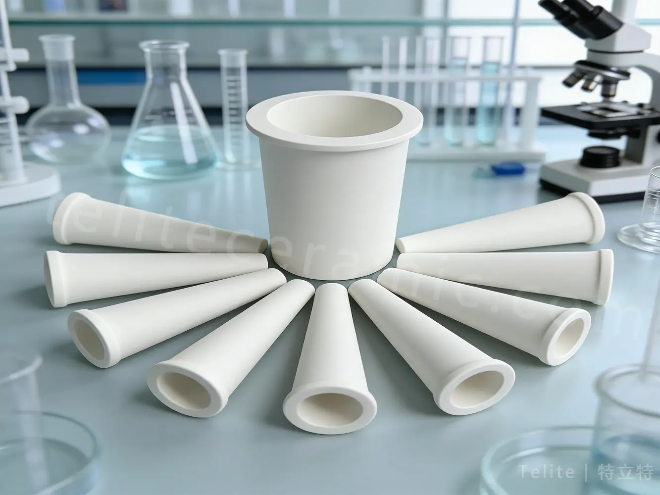 氮化硼蒸发坩埚,用于真空热蒸发与电子束蒸镀(E-beam)蒸发源|Boron Nitride (BN) crucible for vacuum deposition