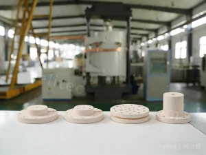 气腔陶瓷结构件 高温真空气体分配腔 BN氧化铝可选 Ceramic gas chamber component for high temperature vacuum systems